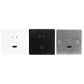 nternational ConferX Low-Profile HDMI Wall Plate Transmitter via HDBaseT - Stainless