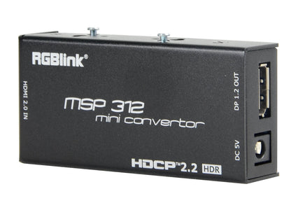 MSP Series - 312 HDMI to DP Converter  Hover to zoom