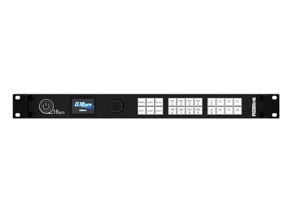 Q-Series - Q16pro Gen2 1U 4K Multi-layer Videowall Splicing Processor