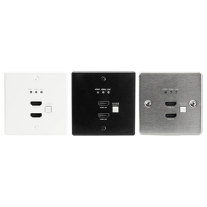 International ConferX Low-Profile Dual HDMI Wall Plate Transmitter via HDBaseT