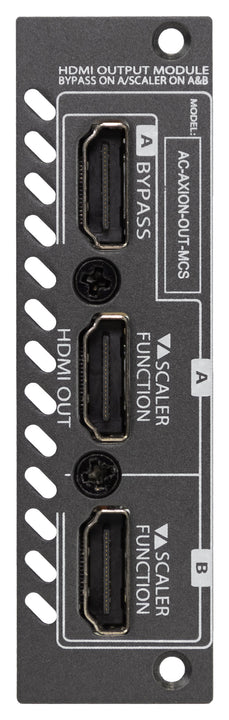 AXION HDMI with MCS Output Card