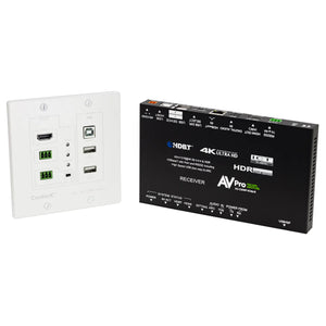 HDMI/Bi-Directional USB Wall Plate Kit