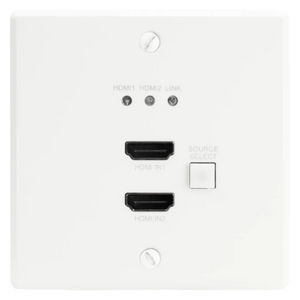 International ConferX Low-Profile Dual HDMI Wall Plate Transmitter via HDBaseT