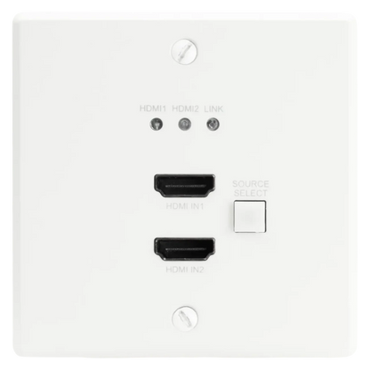 International ConferX Low-Profile Dual HDMI Wall Plate Transmitter via HDBaseT