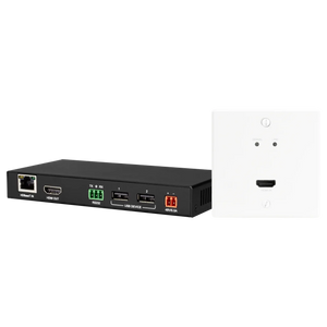 nternational ConferX Low-Profile HDMI Wall Plate Transmitter + Receiver via HDBaseT