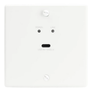 International ConferX Low-Profile USB-C Wall Plate Transmitter via HDBaseT