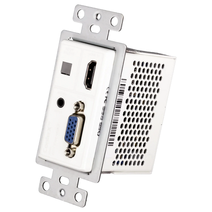 VGA/HDMI Wall Plate Transmitter via HDBaseT