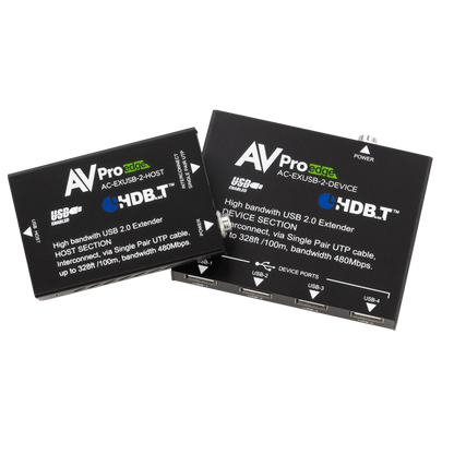 100M USB 2.0 Extender via HDBaseT