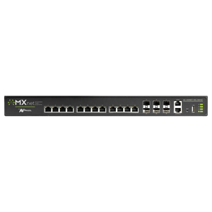 MXnet 10G 12 Port Copper PoE Network Switch