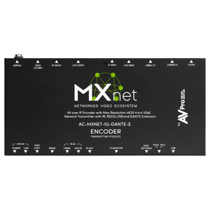 MXnet 1G Encoder with Dante