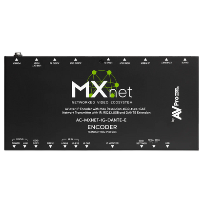 MXnet 1G Encoder with Dante