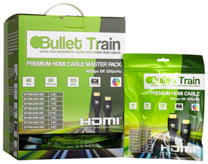 Master Pack of 15x 10K 48Gbps High Speed HDMI™ Cables 4m