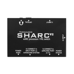 SHARC-V2 8K eARC Audio Processor