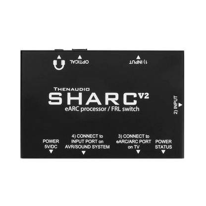 SHARC-V2 8K eARC Audio Processor